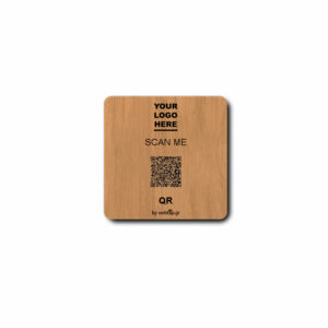 Wood QR Stand natural